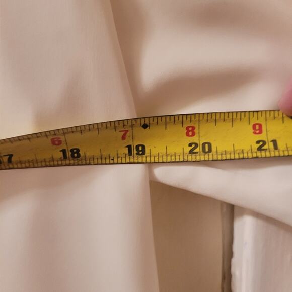 Susan Graver Button Down Shirt Lot Of 3 Size M Cream Blue Brown - Picture 6 of 10